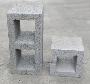 Полублок андезитобазальтовый М-35 (188*188*188мм) 144шт/под (вес 7,5кг) 08865