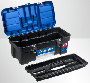Ящик для инструментов ЗУБР ДЕСНА-20, 508 х 256 х 225 мм, 20″ (38181-20)