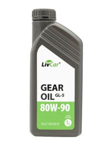 Масло трансмиссионное LIVCAR  GL-5 80W90 (1л) LCGOL8090-001