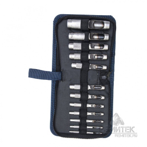 Набор пробойников для кожи 3, 4, 5, 6, 7, 8, 9, 10, 12, 14, 16, 19 мм, 12шт, чех.Сибртех 18312