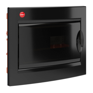 Щиток встраиваемый 12 мод., IP41, черный, RAM base DKC  968815