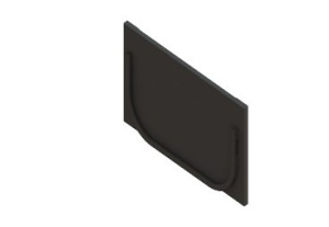 Заглушка торцевая для лотков с замками (125х70х1000мм) 799594