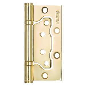 Петля универсальная без врезки IN4200W PB (200-2B 100x2,5) латунь (35489) (PUNTO) 016897