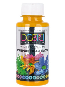 Колер №2 золотисто жёлтый  100мл DOBRA 1043527