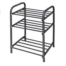 Этажерка для обуви 3 яруса, нерж. сталь 500 х 440 х 330мм КОМФОРТ 1 005662