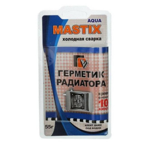 Холодная сварка "MASTIX" 55гр. (радиатор) в блистере 740237