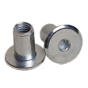 Гайка эриксона с плоской головкой, цинк GE М6 836101