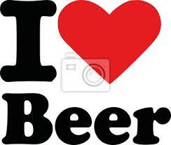 Наклейка "Я люблю пиво"  4077
