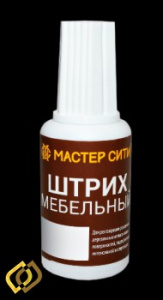 Штрих мебельный,МАСТЕР СИТИ,флакон 20мл,002 Белый 65970