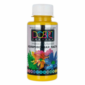 Колер №10 ярко желтый золотистый мед 100мл DOBRA 1043602
