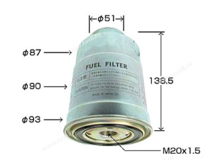 Топливный фильтр FC-409 VIC