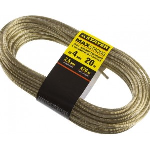 Трос в обливке "STAYER" ф4мм 20м 37936