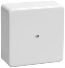 Коробка распределительная о/у с конт группой 100*100мм (белая) 16724