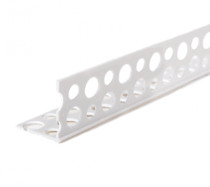 Уголок ПВХ перфорированный 25*25мм 3м 45658