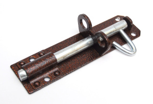 Задвижка накладная ЗТ-150 медный антик (39327) (СКОБИС) 31784