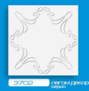 Плитка потолочная из пенополистирола 3702 /36-144  ОБ971372
