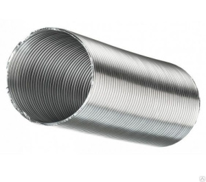 Гофра алюминиевая Ф120 L 1-3м 08576