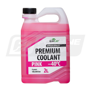 Антифриз LIVCAR Coolant Pink -40 (2 л) LCA40-002P