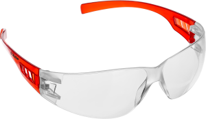 Очки защитные ЗУБР Мастер прозрачные, открытого типа, пластиковые дужки 110325