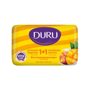 Мыло туалетное Duru 80г Персик и манго Х1032071