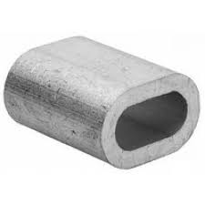 Зажим троса алюминиевый DIN3093 3мм 40455