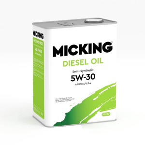 Моторное масло MICKING DIESEL PRO2 (дизель/полусинт) CL-4/SL 5W-30 4L 56671