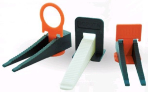 Зажим СВП флажок 1,5мм оранжевый ADMIRAL 50шт/уп 19817