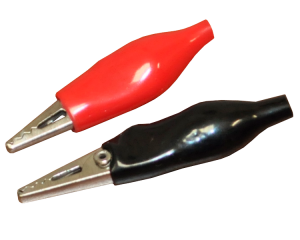 Зажим крокодил 5А 46мм в оболочке 56591