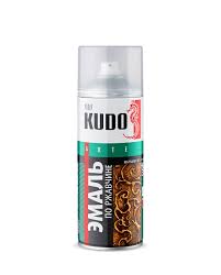 Аэрозоль краска KUDO молотковая по ржавчине серебристо-коричневая 520мл 840746
