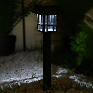 Садовый светильник на солнечной батарее «Фонарик», 7 × 32 ×7 см, 1 LED, свечение белое 1221870/96828