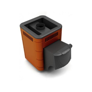 Дровяная печь-каменка "ОСА ДА Carbon" терракота (25600) 927465