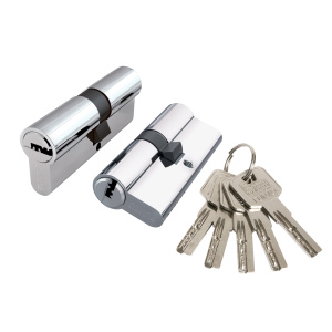 Цилиндровый механизм Z3000Key80 (35+10+35) СP хром (57481) (PUNTO) 31807