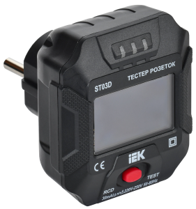 Тестер розеток ARMA2L 5 ST03D IEK 23036