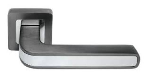 Ручка раздельная DIY МН-46 GR/CP-S55  (графит/хром) 35476