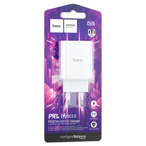 Адаптер HOCO USB 220v C97A
