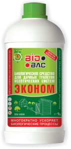 "Bio Bak" Биологическое средство для дачных туалетов и септиков 1л Х399681