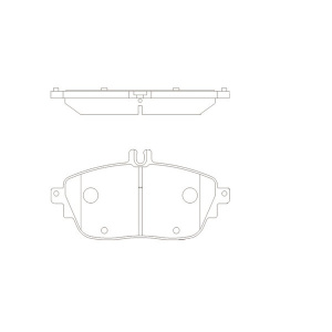 А4-3 Дисковые тормозные колодки GP-22066 (G-brake)