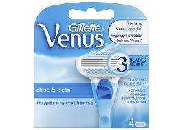 Сменные кассеты для бритья 4шт VENUS (2709) Х26118