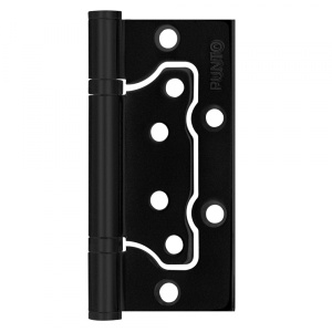 Петля универсальная без врезки IN4200W BL (200-2B 100x2,5) черный (43133) (PUNTO) 016873