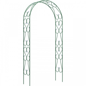 Арка садовая разборная Узорная широкая 2,5*0,38*1,2м(69125) 63862