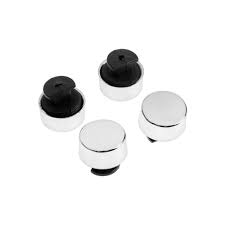 Зеркалодержатель (арт.1189), d=17 мм, без сверления, цвет хром, 4 шт. 857132 65094