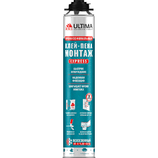 ULTIMA EXPRESS МОНТАЖ строительно-монтажный клей-пена, 750 мл 1043138