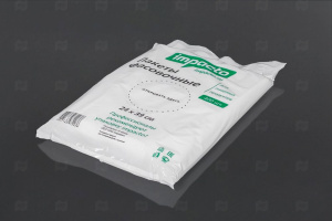 Пакеты фасовочные 24*39 см 12мк IMPACTO (400 шт) (Г285) Х25654