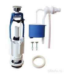 Арматура для бачка А 105.56.14.3 (АБ 68.56.14.3) 1-кнопочный боковой подвод (Псков) 11517