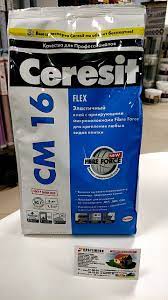 Клей для плитки "Ceresit CM 16 5кг 9702426