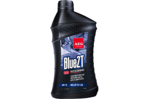 Масло 2Т п/синтетика AEG Semi Synthetic 2T Motor Oil API TC 1л 30615