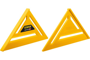 Универсальный кровельный пластиковый угольник STAYER 305 мм, 5-в-1  (34522-30) 935541