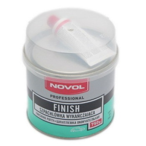Шпатлевка NOVOL отдел. FINISH  0.75+отв.8g (1шт.х8g)   17545