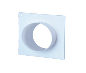 Пластина настенная с раструбом Ф100 (110) 54818