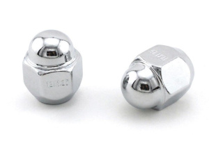 Гайка 12*1.25 ключ 21мм h=26мм конус 10684